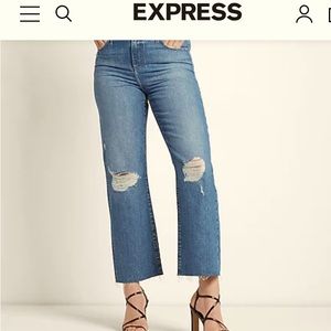 ✨ EXPRESS Jeans NWOT Vintage classic bootcut with a cropped inseam. 💕